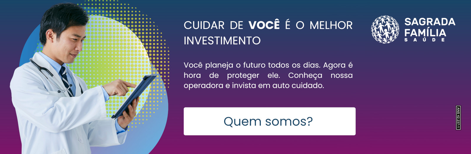 Cuidar de você é o melhor investimento